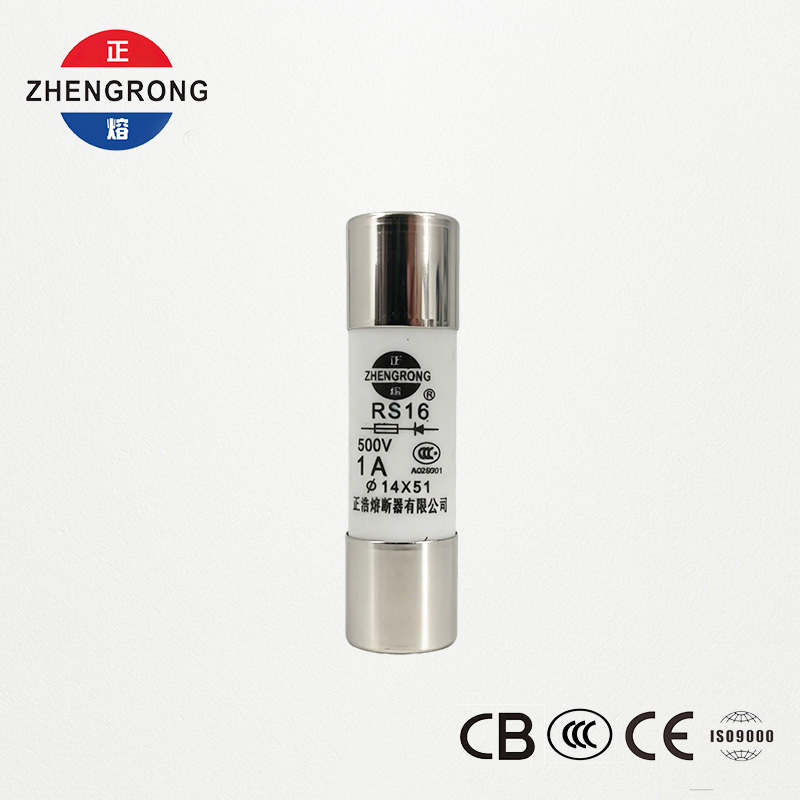 fusível de alta capacidade de quebra de 14*51mm 500V 1A RS16