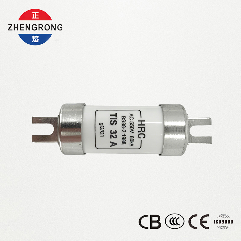 Fusível HRC tipo faca 550V 32A | BS88-2:1986 | 80kA