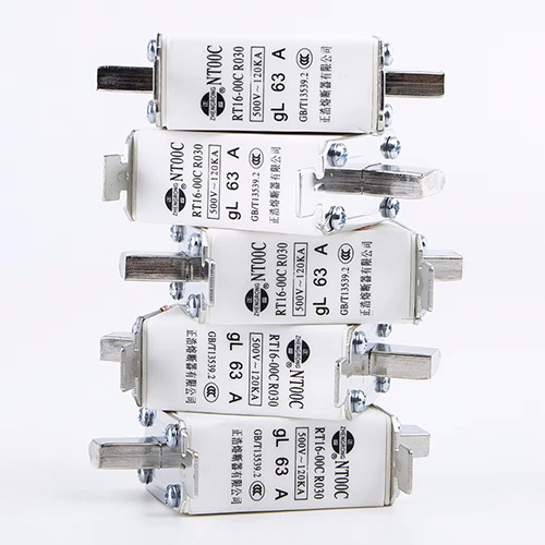 Faca de ligação de fusível CA NT00C de baixa tensão personalizada por atacado pequena lâmina de alta capacidade de ruptura cobre 100A CE