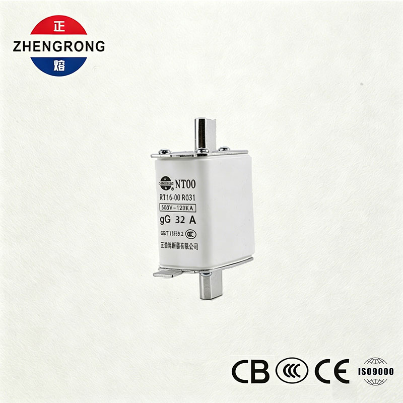 Fusível de alta capacidade de quebra NT00 32A - elo de fusível cerâmico gG de 500V 120kA