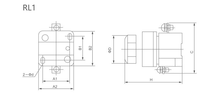 RL1 380V 60A Screw Fuse Link
