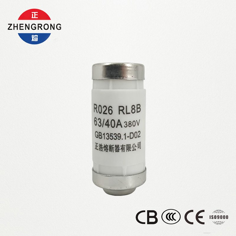 Fusível cilíndrico RL8B R026 40A 380V D02