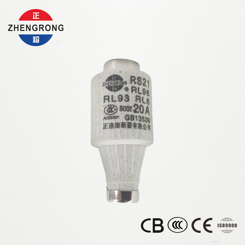Fusível tipo parafuso de ação rápida RS21 20A 500V