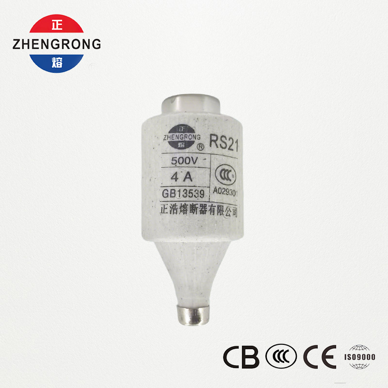 Fusível tipo parafuso de ação rápida RS21 4A 500V