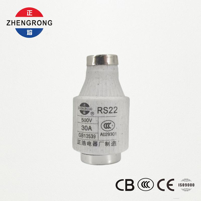 Fusível tipo parafuso de ação rápida RS22 30A 500V | Proteção de Semicondutores