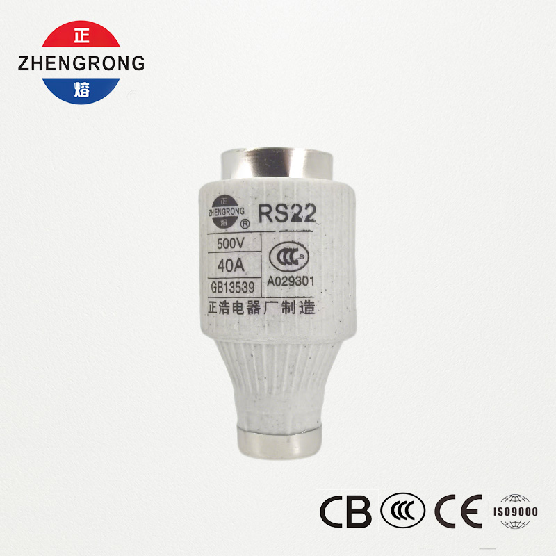 Fusível tipo parafuso de ação rápida RS22 40A 500V | Proteção de Semicondutores