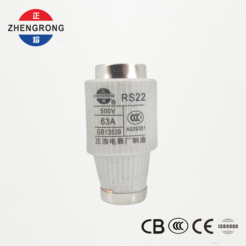 Fusível tipo parafuso de ação rápida RS22 63A 500V | Proteção de Semicondutores