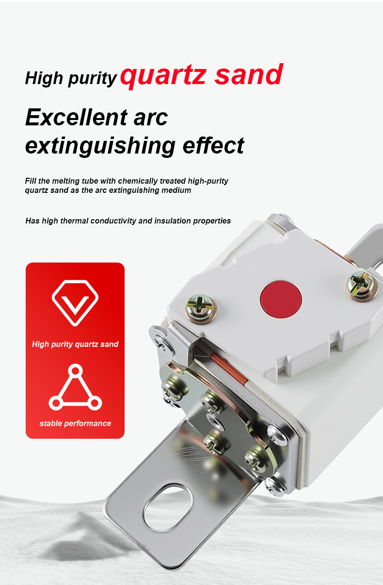 Links de fusíveis RSF-1K 500V-315A BC100KA