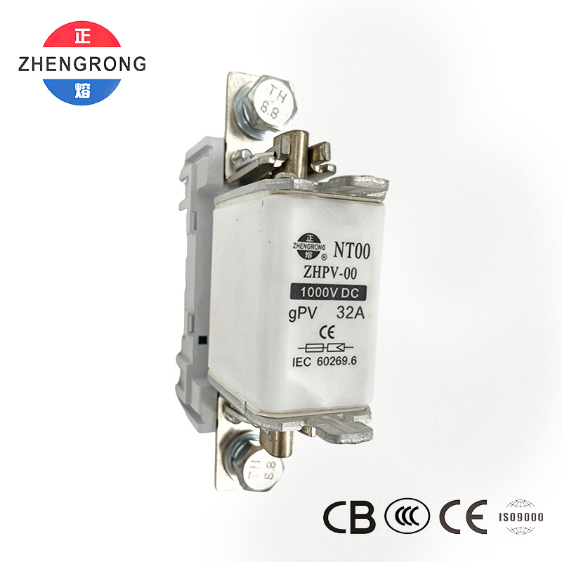 Fusível de proteção fotovoltaica ZHPV-00 32A 1000V DC - certificado CE